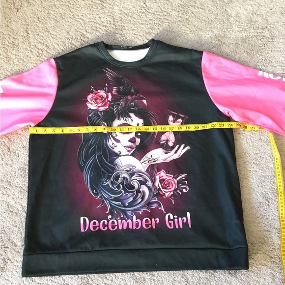 Zoo Top Bear December Girl Robin Pull Over Sweatshirt NWOT - Picture 3 of 11